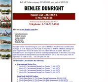Tablet Screenshot of dunright.net
